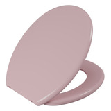 Tampa Assento Vaso Sanitário Oval Universal Soft Astra Rosa