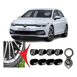 Tampa Bico Pito De Pneu Válvulas Volks Vw Todos Metal Preto