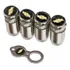Tampa Bico Pneu Valvulas Antifurto Gm Personalizado Metal