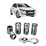 Tampa Bico Valvula Antifurto Peugeot Jogo 206 207 308 3008