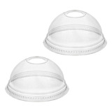 Tampa Bolha Com Furo Copo 400ml 500 93mm Descartável 100und