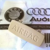 Tampa Caramelo Escuro Airbag Coluna Lateral Audi A3 A4 A5