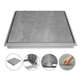 Tampa Casa De Maquina Rebaixada Em Aluminio 80 X 80 Cm