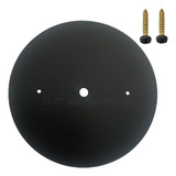 Tampa Cega Canopla Teto 14cm P Trilho Kit 3x 6 Parafusos