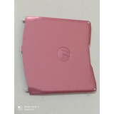 Tampa Da Bateria Motorola V3 Original Em Alumínio Rosa