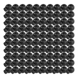 Tampa De Cabo De 100 Peças  Conector De Plástico Preto Diy 