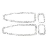 Tampa De Controle De Elevação De Janela Tampa De Interruptor De Janela Decoração De Cristal Bling Janela De Carro Substituição De Acessórios De Controle De Elevação Para Série 3 Tipo A 