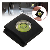 Tampa De Flash Universal Com Bolha Niveladora Para Câmera