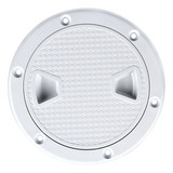 Tampa De Inspeção 6 Polegadas Branca Em Pvc Resistente Caiaques Barcos Lanchas Iates Veleiros Escotilhas Porta De Compartimentos Motorhome Trailer Seavix Navegações Tampa De Inspeção Náutica