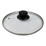 Tampa De Panela Frigideira Vidro Temperado Resistente Com Degrau 30cm