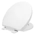 Tampa De Privada Oval Branco Para Bacia Celite Soft Close