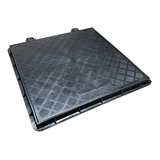 Tampa De Pvc Articulada Esgoto Elétrica Caixa Passagem 60x60