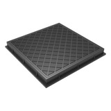 Tampa De Pvc Para Caixa De Esgoto 50x50 C  Aro Resistente