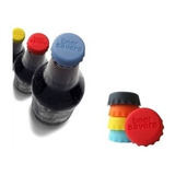 Tampa De Silicone Garrafa Cerveja Refrigerante Suco 12 Peças