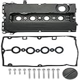 Tampa De Válvula Do Motor Com Parafusos De Vedação Tampa De Enchimento De óleo Compatível Com Chevy Cruze Sonic Trax Aveo 2008 2009 Saturn Astra 2009 2010 Pontiac G3 1 6L 1 8L Replace 55558673 55564395 264 920 Cm