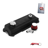 Tampa De Válvulas Para Motor Ap Vw 8v Race Chrome Preto