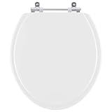 Tampa De Vaso Poliester Convencional Oval Universal 1 6gpf 6lpf Branco Para Bacia Deca