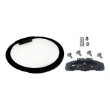 Tampa De Vidro Base Da Dobradiça Maquina Brastemp Bwg12a
