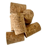 Tampa De Vinho Rolha Cortiça Cônica 32x23x19mm 10 Peças