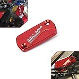 Tampa Do Reservatório De Fluido De Freio Frontal CNC Para Motocicleta Compatível Com CR125R CR250R CRF250R CRF250X CRF450R CRF450X CRF250RX CRF450RX Vermelho