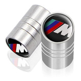 Tampa Em Metal Do Bico Válvula Pneu Bmw Logo M Kit 4 Unid