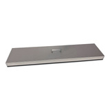 Tampa Lareira 100cm Jx Metais Inox 304 Acessórios