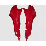 Tampa Lateral Biz 100 04 05 Vermelho Paramotos