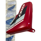 Tampa Lateral Cg 88 Vermelha Lado Esquerdo Original Honda