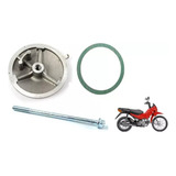 Tampa Lateral Esquerda Cabeçote Pop100 Parafuso Junta