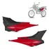 Tampa Lateral + Sub Tampa Moto Bros 150 2009 A 2014 Cores Nf