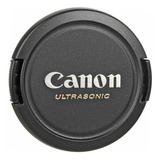 Tampa Lente Logo Canon Ultrasonic 67mm Snap On Camera 
