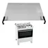 Tampa Móvel Vidro Fogão Atlas New Fastcook 5 Bocas Bco Orig 