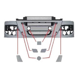 Tampa Parachoque Compativel Iveco Stralis 2008 Diante Kit