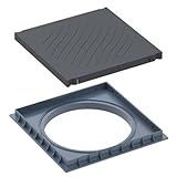 Tampa PVC Com Suporte DN 350