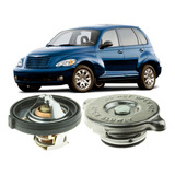 Tampa Radiador + Valvula Termostatica Pt Cruiser 2.4 2001 2002 2003 2004 2005 2006 2007 2008 2009 2010