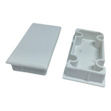 Tampa Retangular 25x50mm Tubo