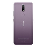 Tampa Traseira C/ Lentes Compatível Para Nokia 2.4 - Roxo