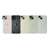 Tampa Traseira De Vidro Para iPhone 15 Com Lente E Magsafe