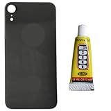 Tampa Traseira De Vidro Para IPhone Xr Preto Cola 3ml