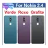 Tampa Traseira Fundo Para Nokia 2.4 Ta-1277 Ta-1274 C Lentes