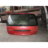 Tampa Traseira Porta Mala Citroen C3 2008 2009 2010 C vidro