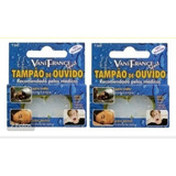 Tampão De Ouvido 100 Silicone Vani France Kit Com 2 Pares