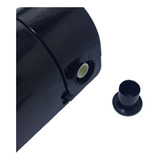 Tampão Saída Mangueira Ducha Lorenzetti Acqua Ultra Preto