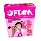 Tampão Tapa Olho Protetor Ocular Oftam Rosa 20 Unidades