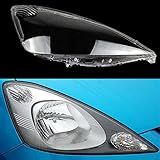 Tampas De Luz Automotivas Abajur De Carro Abajur Dianteiro Para Farol Capa De Lente De Vidro Para Honda Fit Jazz Hatchback 2008 2009 2010