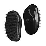 Tangle Teezer Escova De Cabelo Desembaraçadora The Original Panther Black Para Todos Os Tipos De Cabelo úmido E Secos Cor Preta