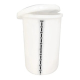 Tanque 100 Litros Vertical Com Tampa Sobrepor