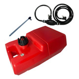 Tanque 12l Combustível Pescador Nylon Mangueira Johnson