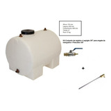 Tanque 250 Litros Pvc Kit Espigão E Conj Registro Pescador