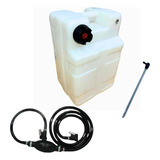 Tanque 30l Combustível Pescador Nylon Mangueira Johnson